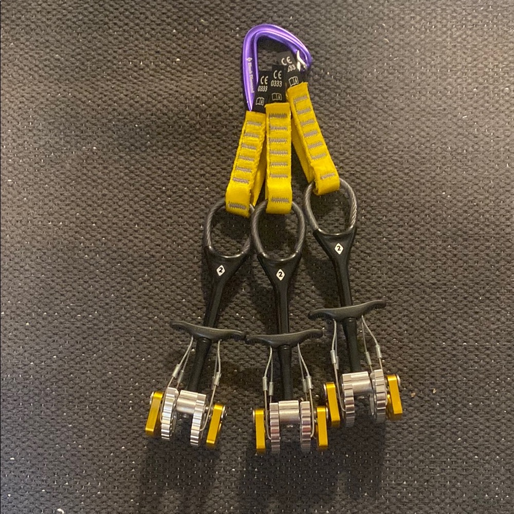 Black Diamond Climbing Cams. Size 2.